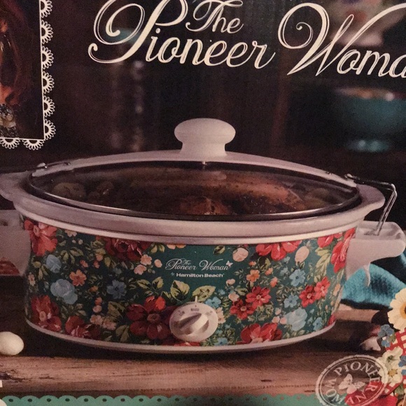 The Pioneer Woman Kitchen Pioneer Women 6 Quart Floral Slow Cooker